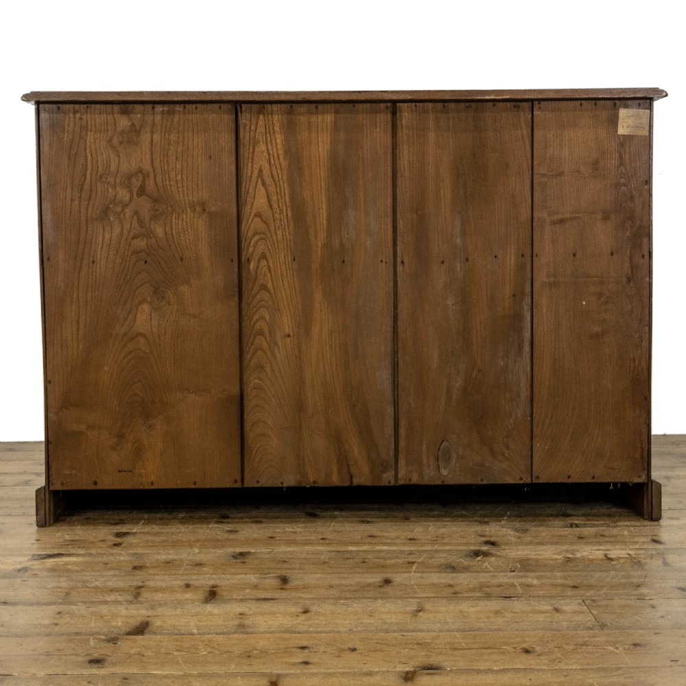 Late 19th Century Antique Carved Oak Bookcase View VIII