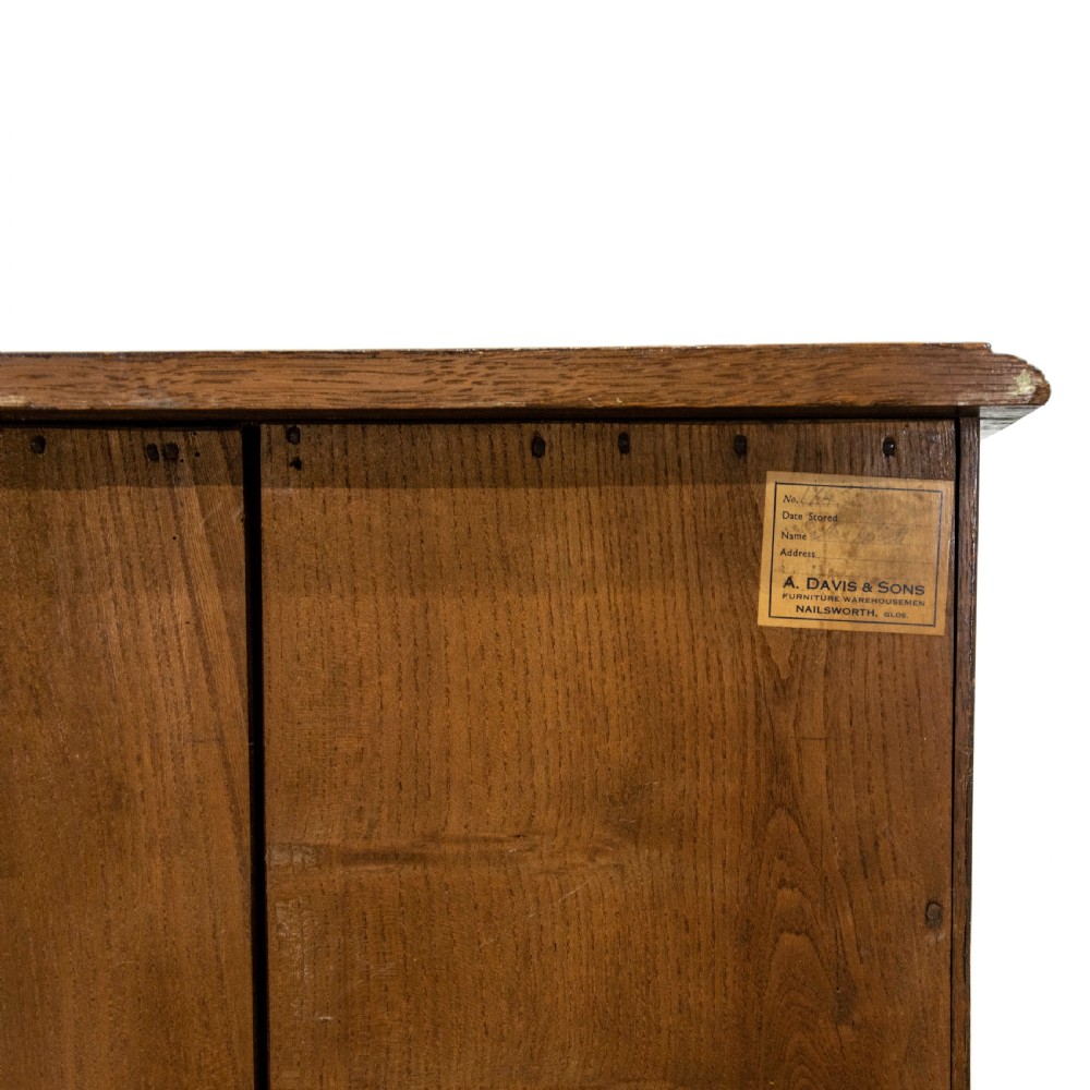 Late 19th Century Antique Carved Oak Bookcase View IX