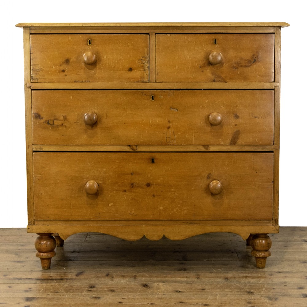 Antique Victorian Pine Chest of Drawers