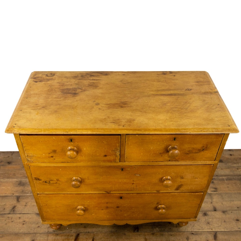 Antique Victorian Pine Chest of Drawers View II