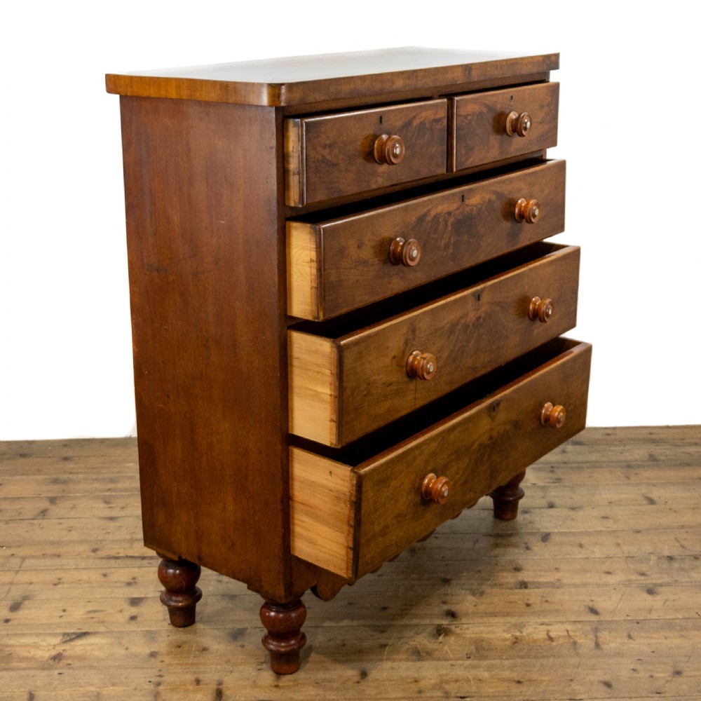 Late Victorian Mahogany Chest of Drawers View IV