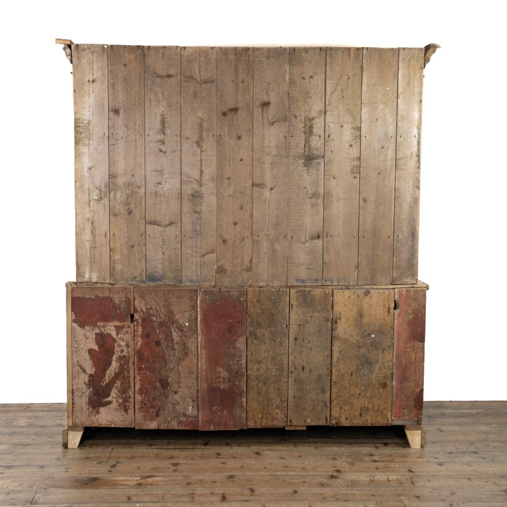 Large Victorian Antique French Pine Housekeeper’s Cupboard View VIII
