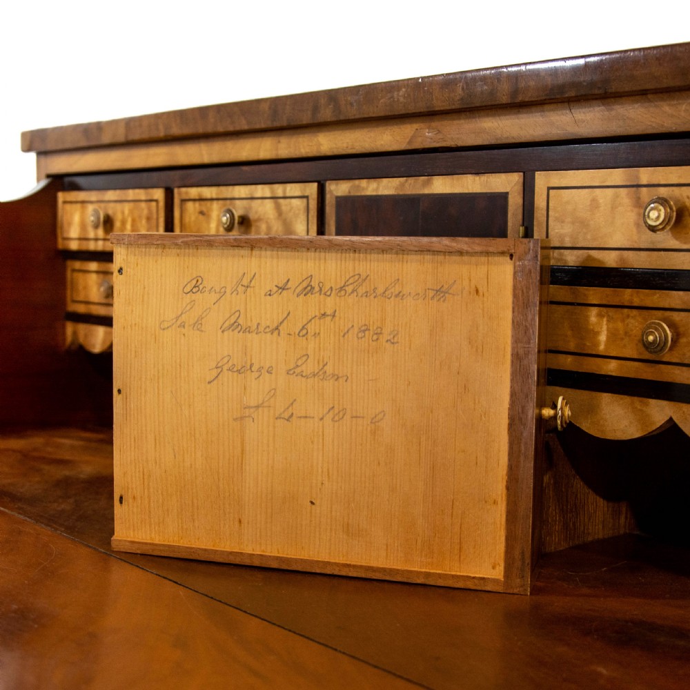 Large Victorian Secretaire Chest View XV