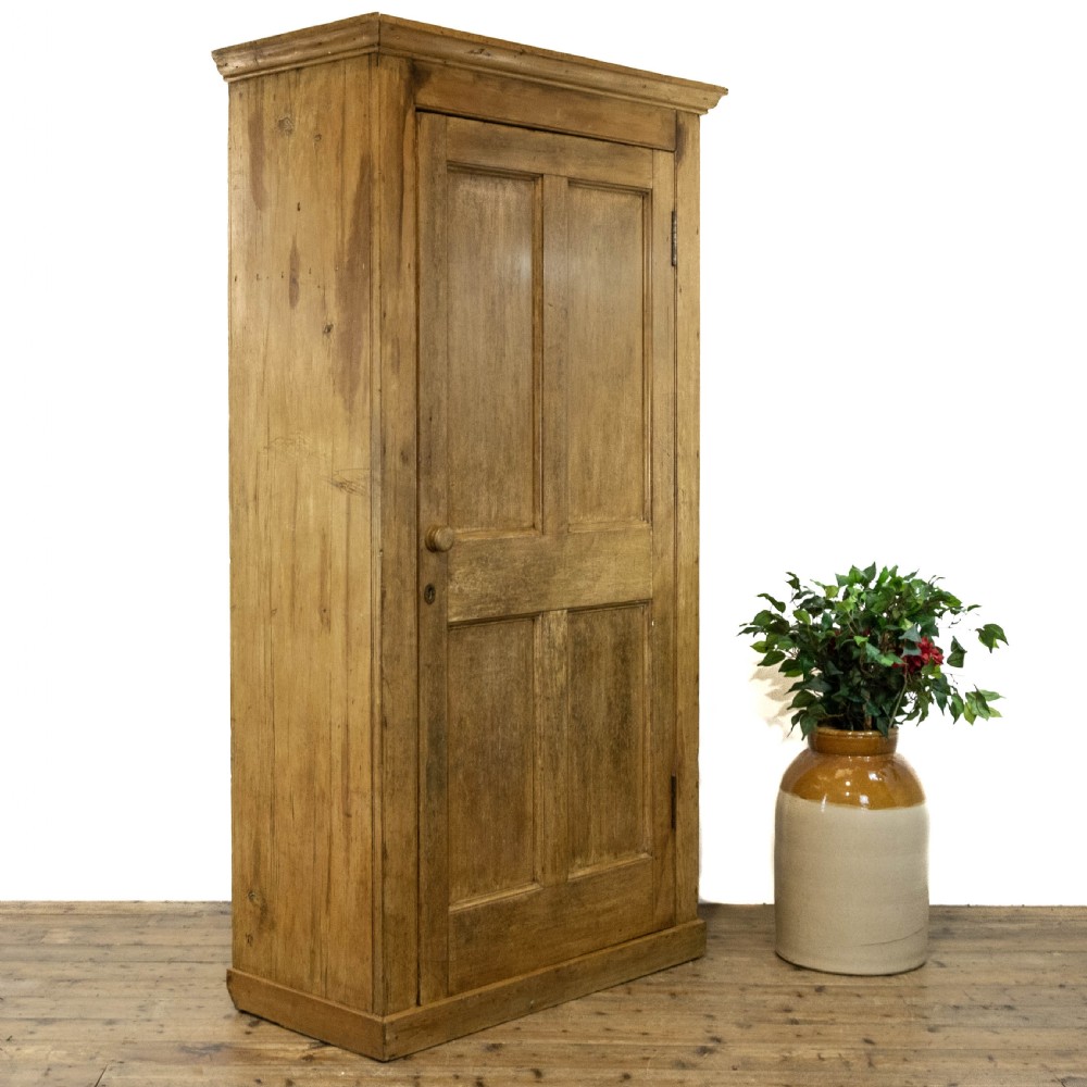 Large Victorian Pine Cupboard View III