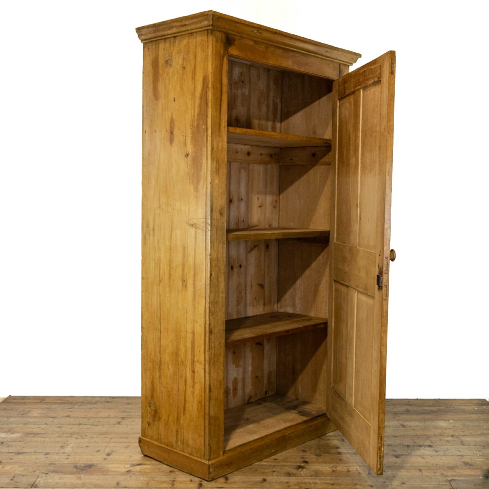 Large Victorian Pine Cupboard View II