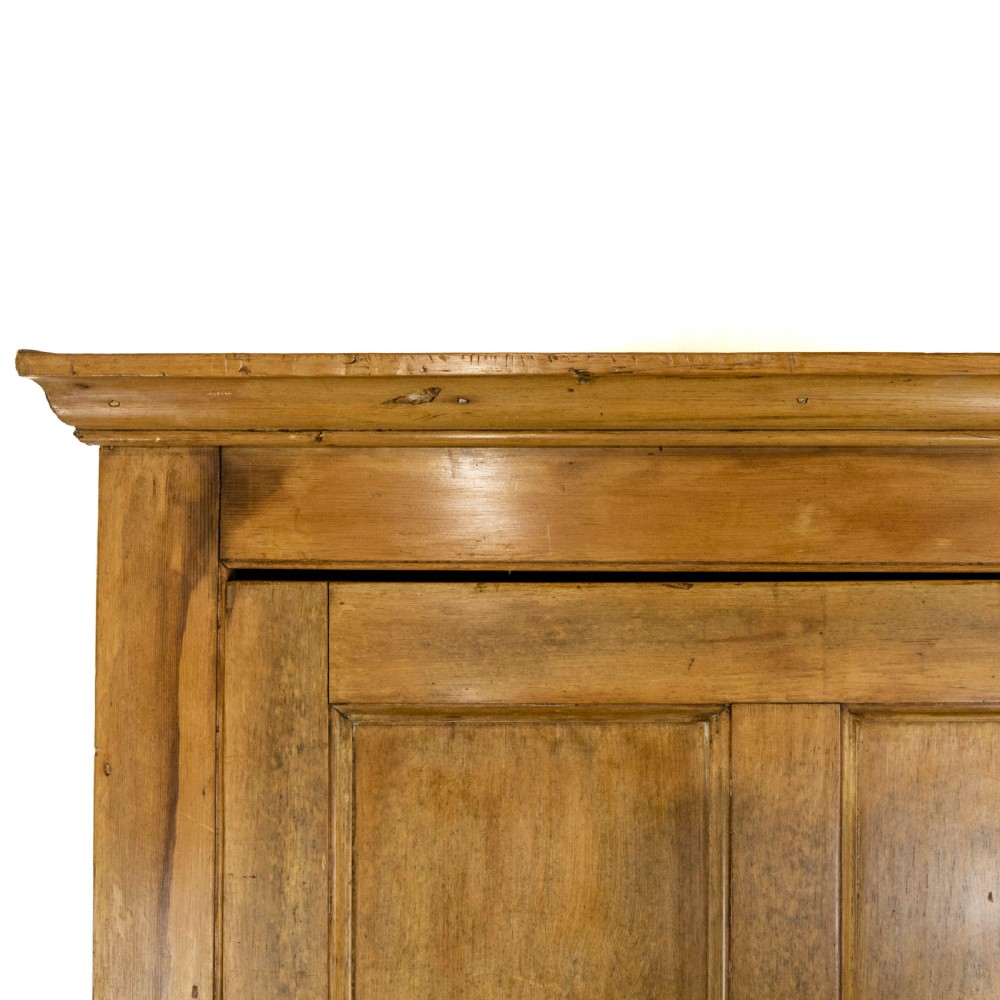 Large Victorian Pine Cupboard View V