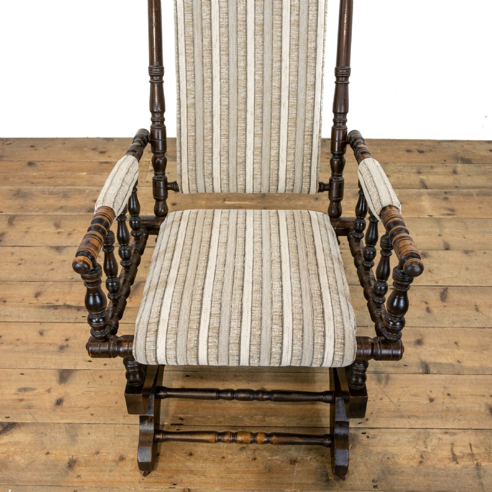 Traditional American Rocker Rocking Chair View III