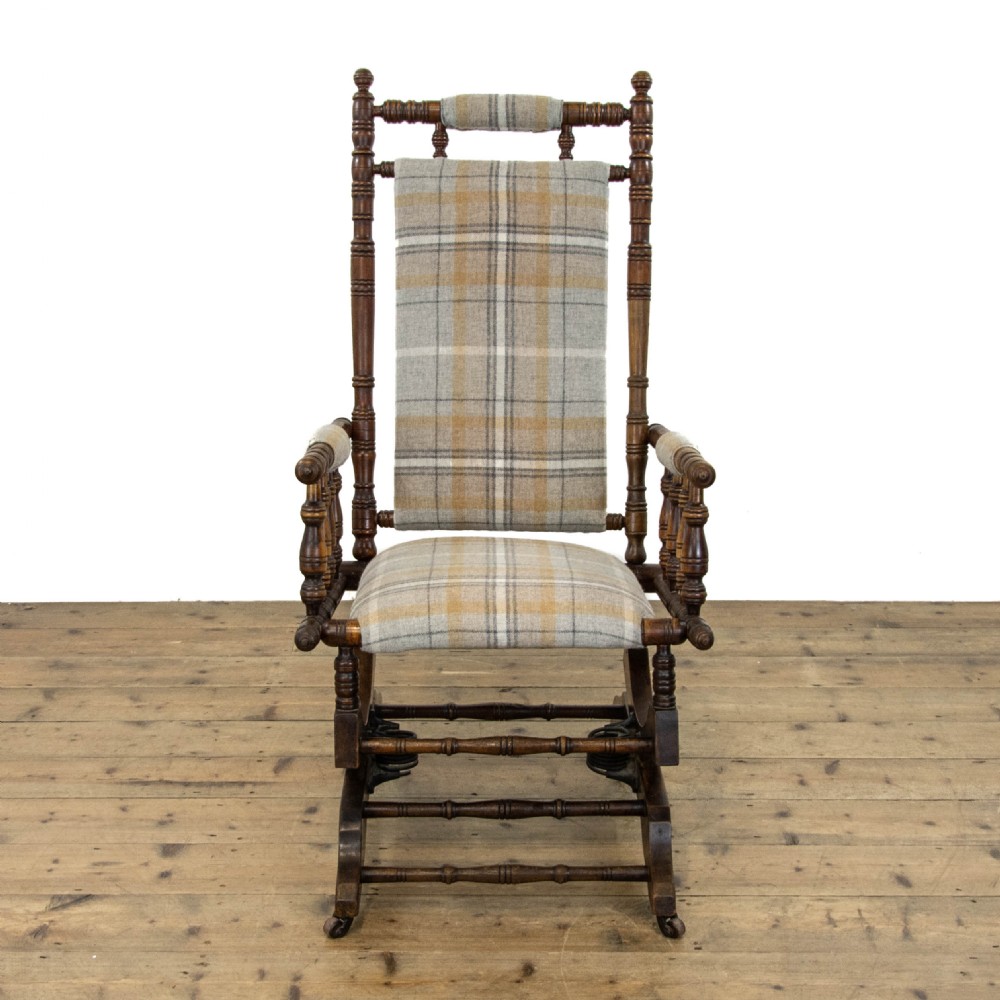 Antique American Rocker Rocking Chair View II
