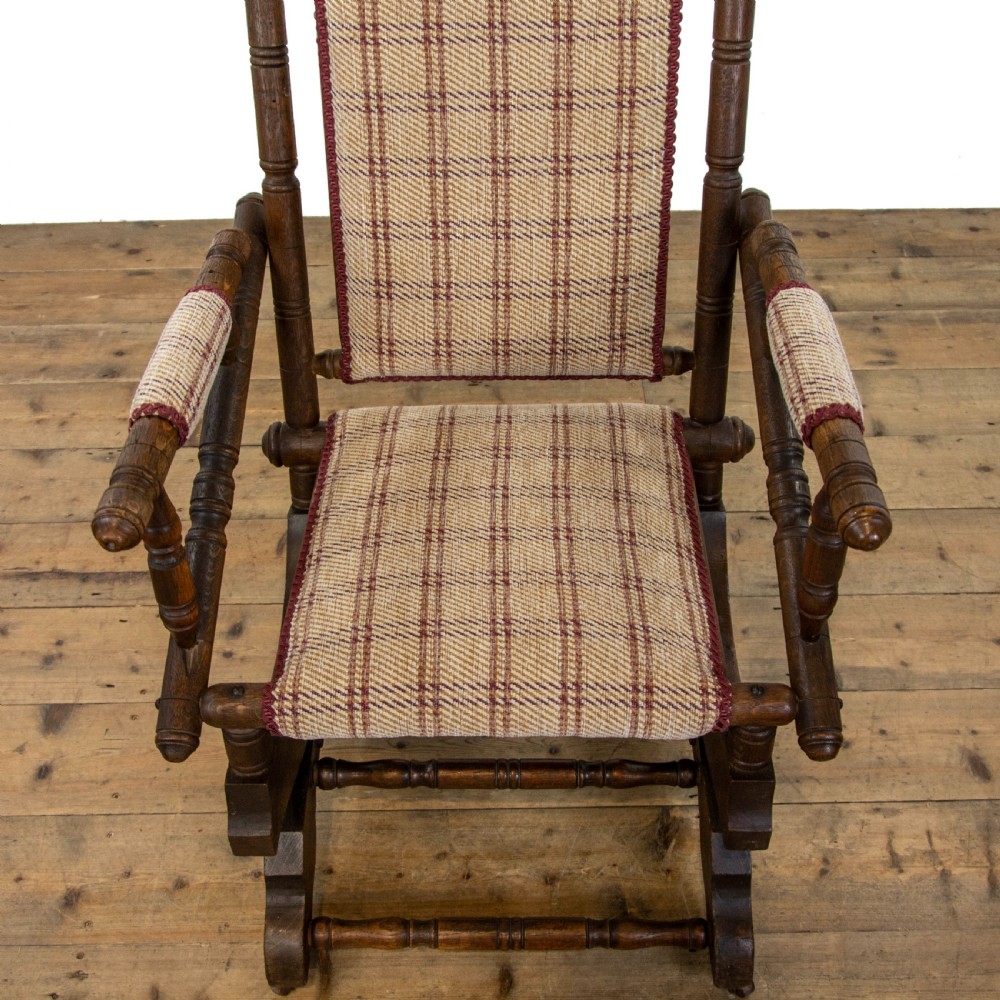 Early 20th Century Antique American Rocking Chair View IV