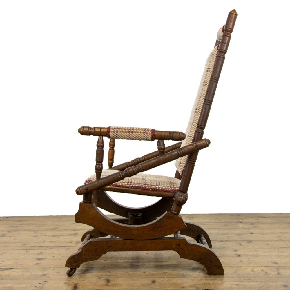 Early 20th Century Antique American Rocking Chair View V