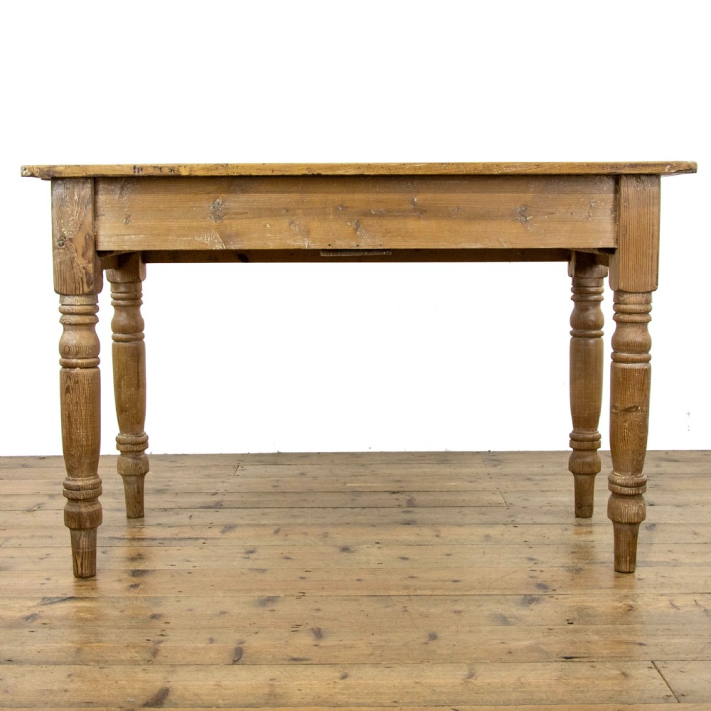 Rustic Antique Pine Farmhouse Table View VIII