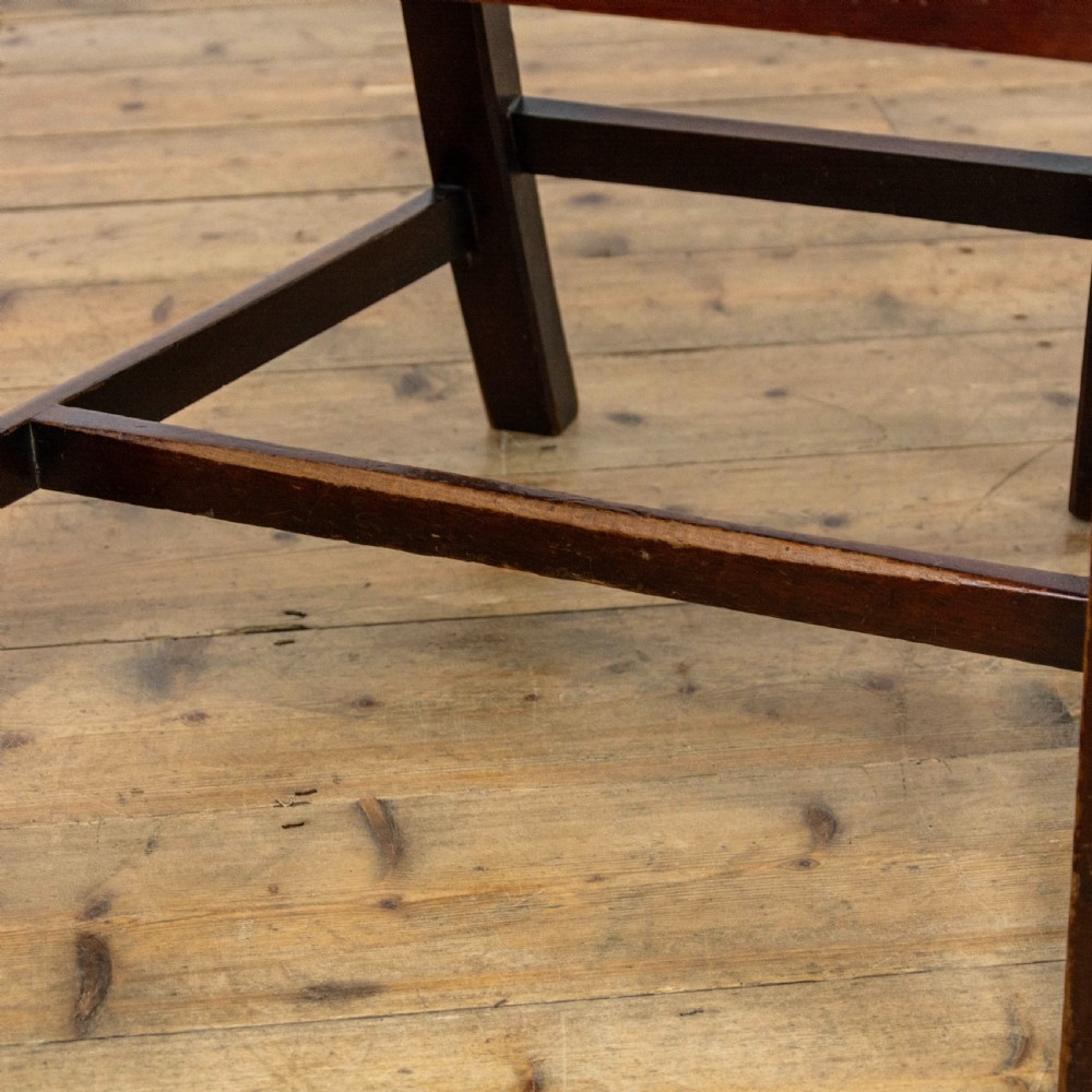 Set of Five Georgian Mahogany Dining Chairs View VII