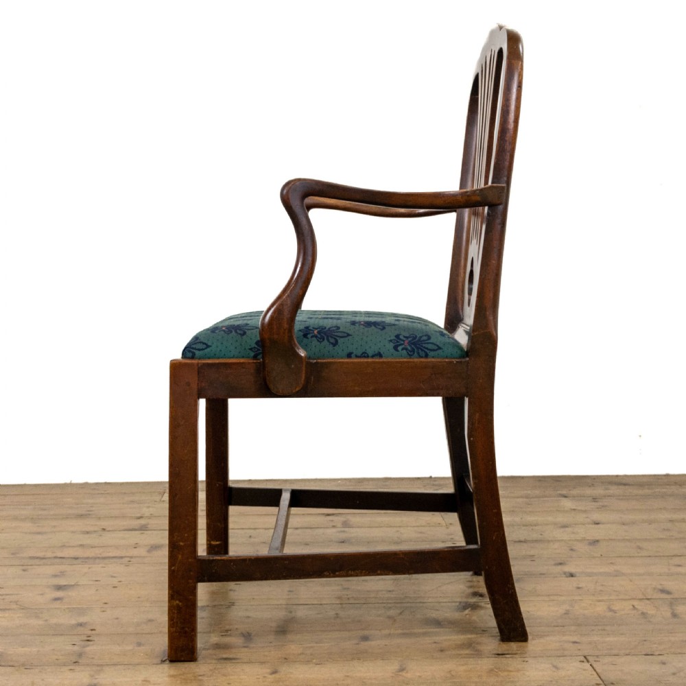 Set of Five Georgian Mahogany Dining Chairs View XIII