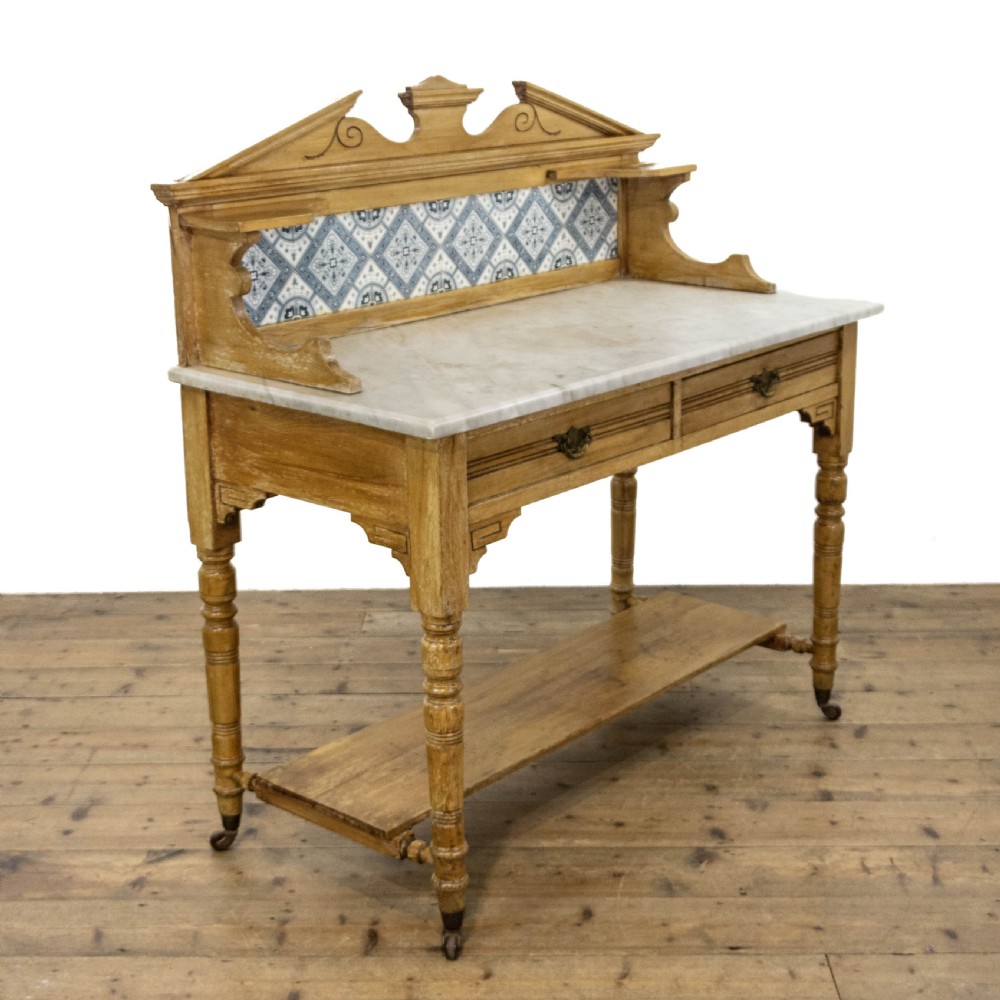 Antique Washstand with a Marble Top