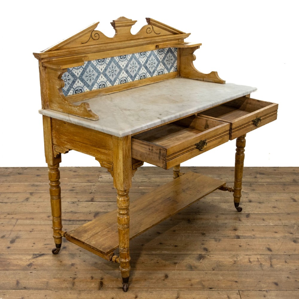 Antique Washstand with a Marble Top View III