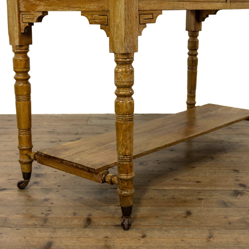 Antique Washstand with a Marble Top View IV
