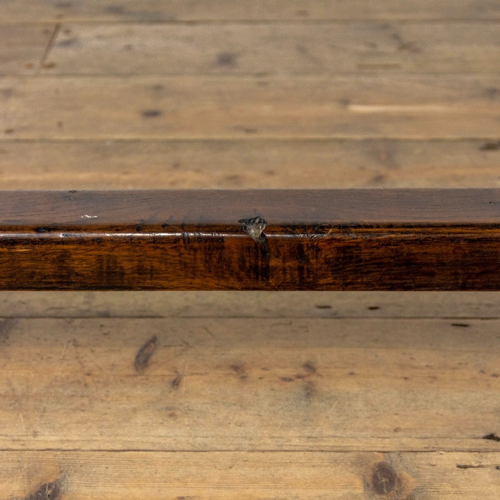 Antique Oak Refectory Dining Table  View X