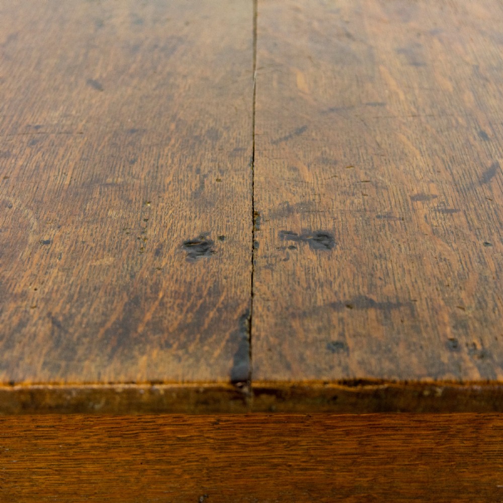 Antique 18th Century Oak Side Table View VI