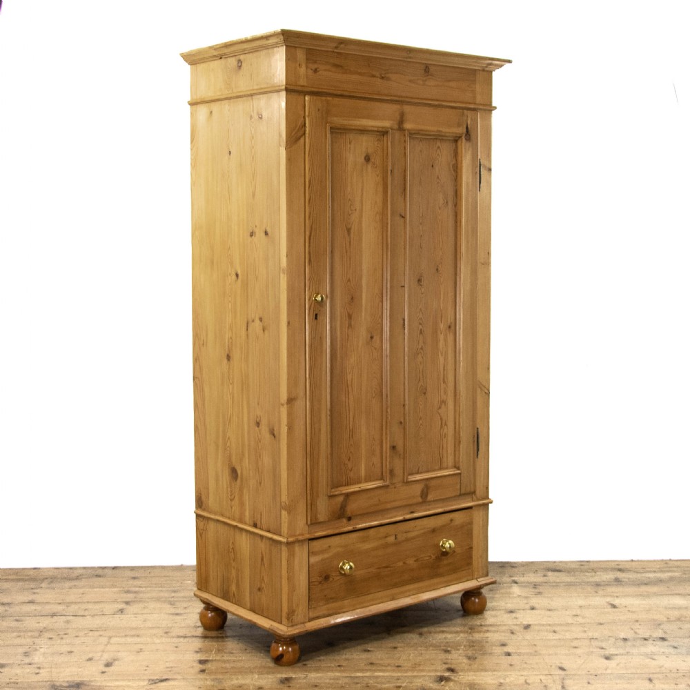 Antique Pine Wardrobe 