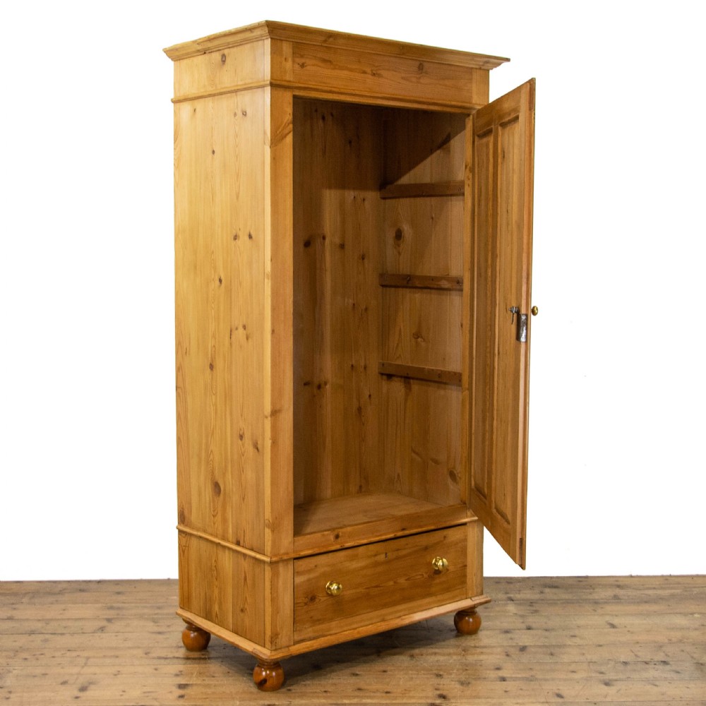 Antique Pine Wardrobe  View II