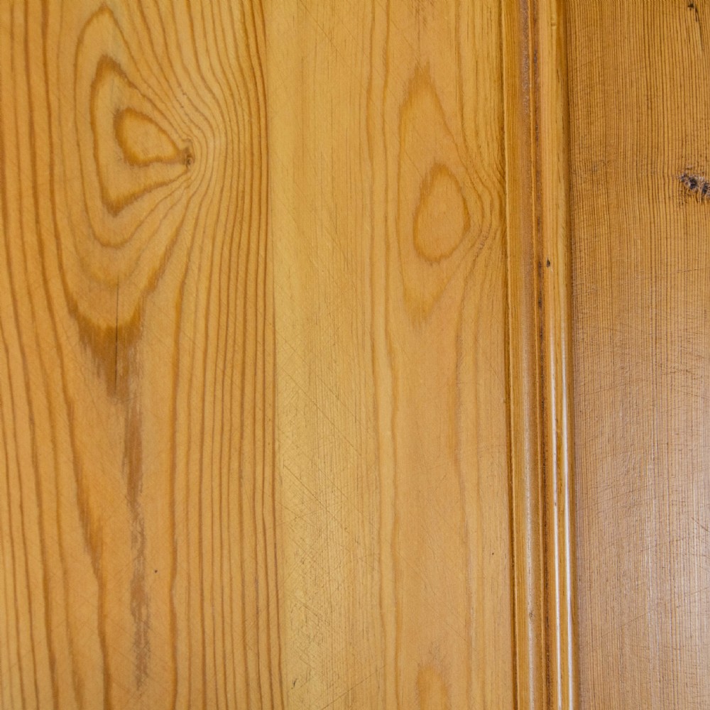 Antique Pine Wardrobe  View IX
