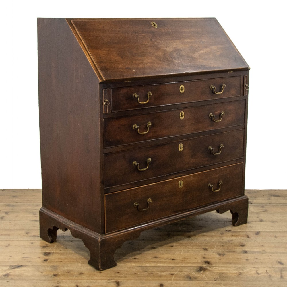Antique Georgian Mahogany Bureau 