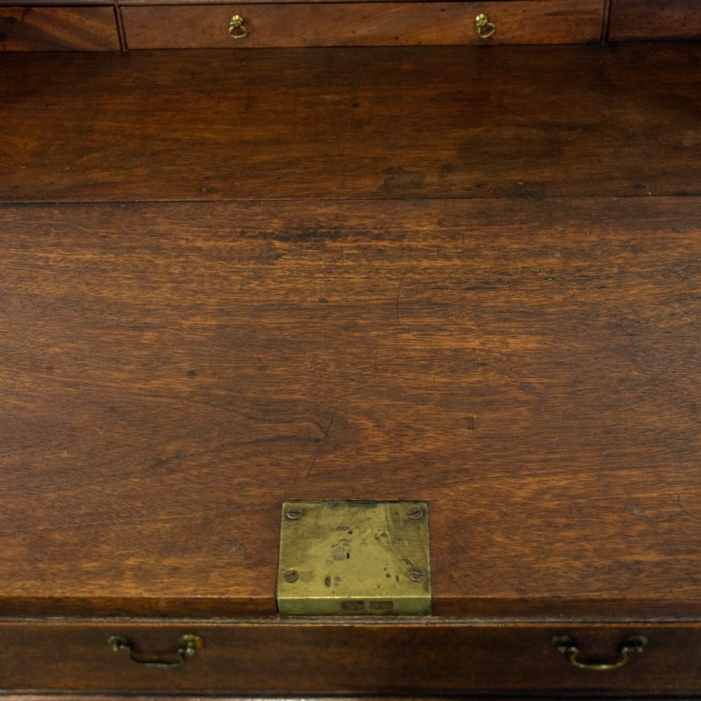 Antique Georgian Mahogany Bureau  View VII