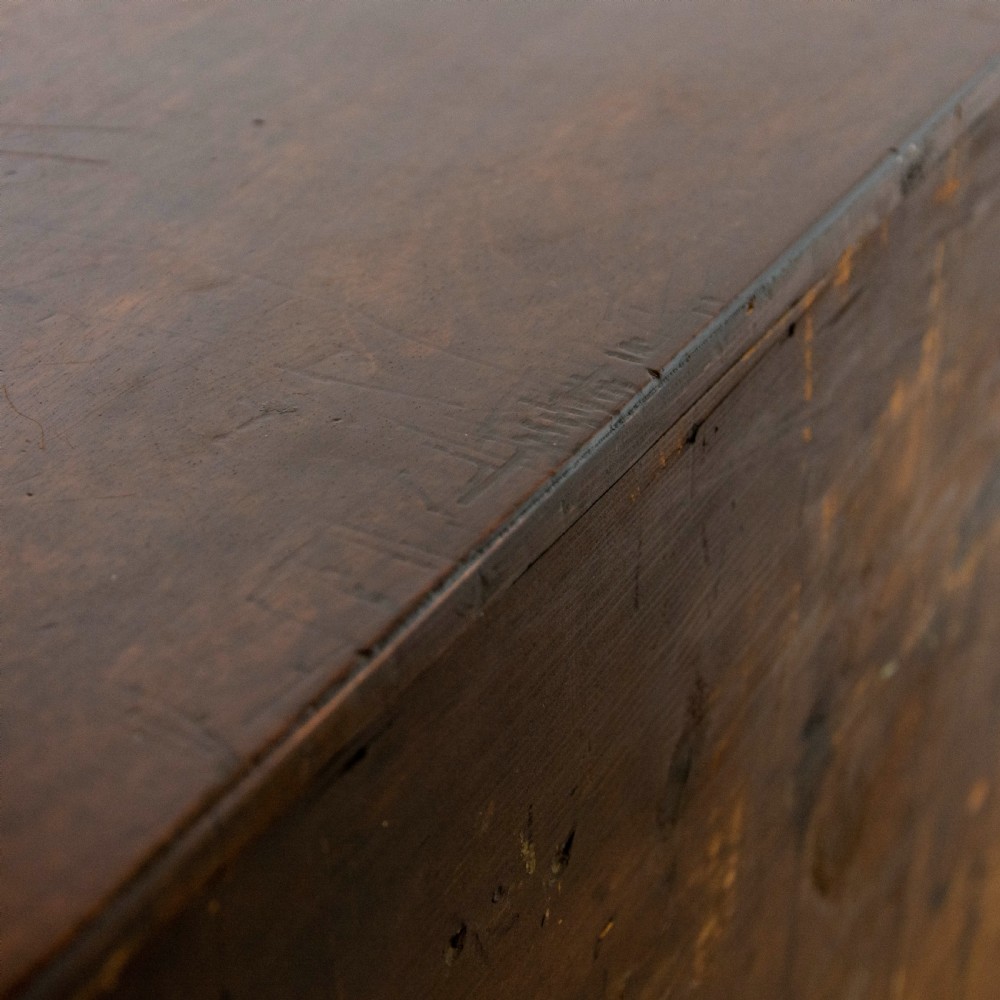 Antique Georgian Mahogany Bureau  View IX