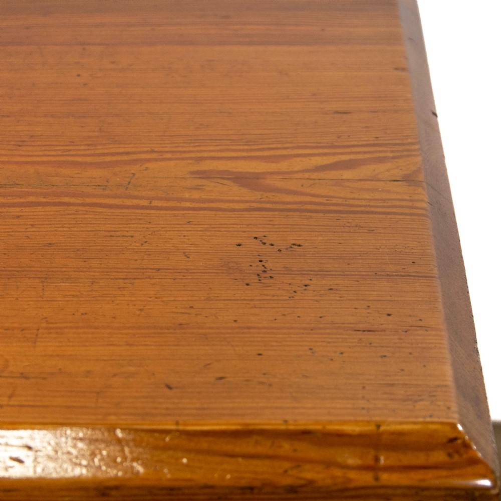 Antique Pitch Pine Altar Table   View VIII