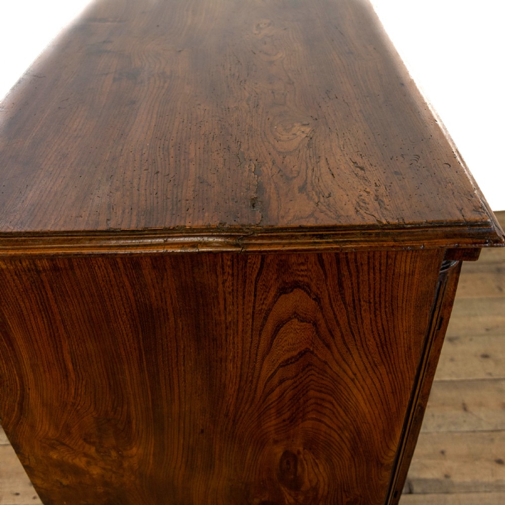 Antique Georgian Elm Chest of Drawers  View VII