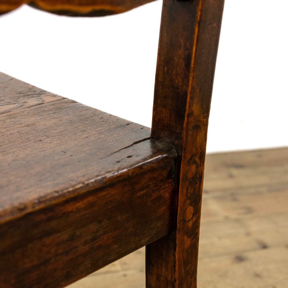 Set of Four Antique Ash Farmhouse Chairs  View VIII