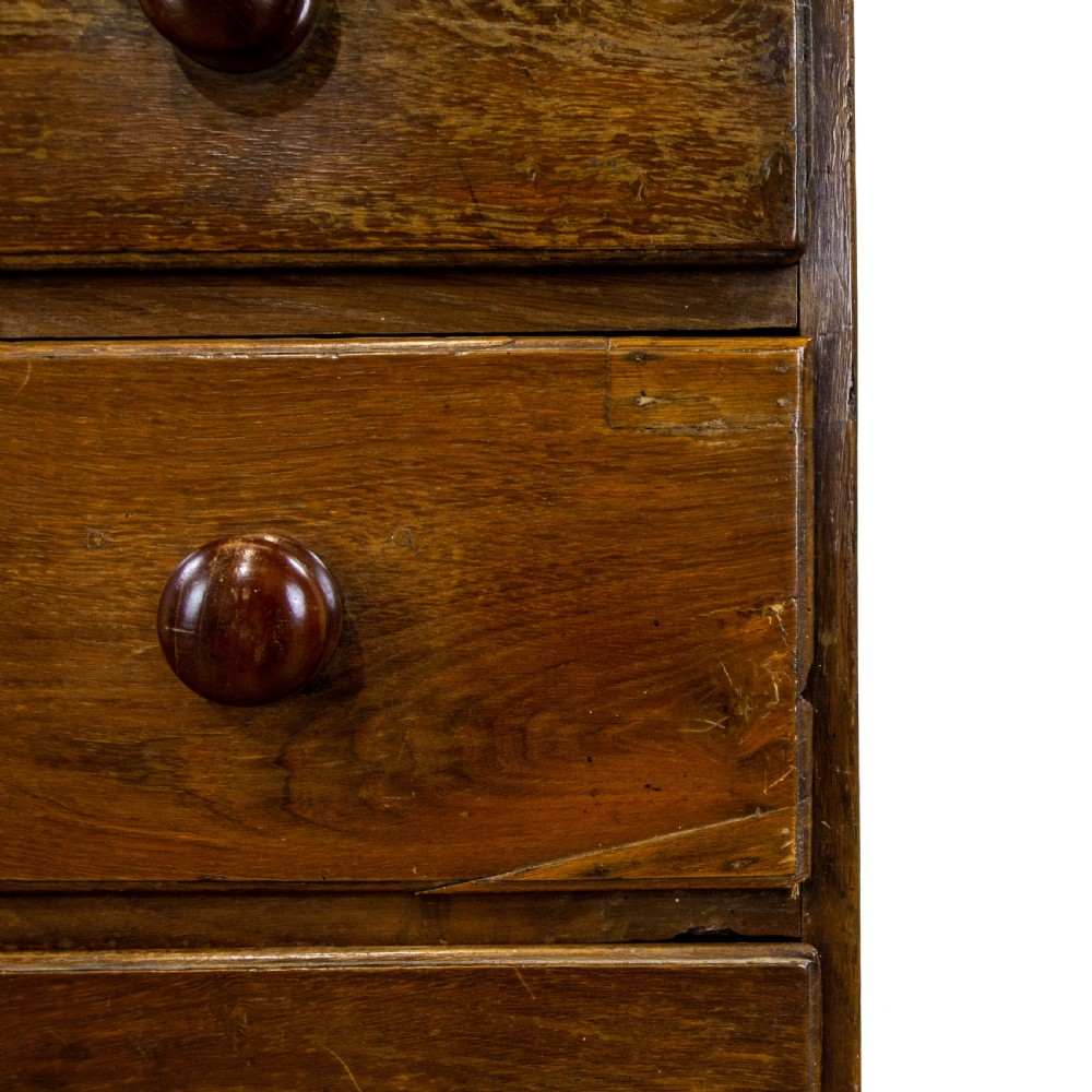 Antique Welsh Oak Chest on Chest View III
