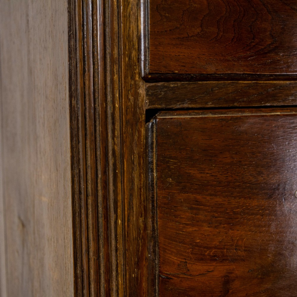 Antique Welsh Oak Chest on Chest View VI