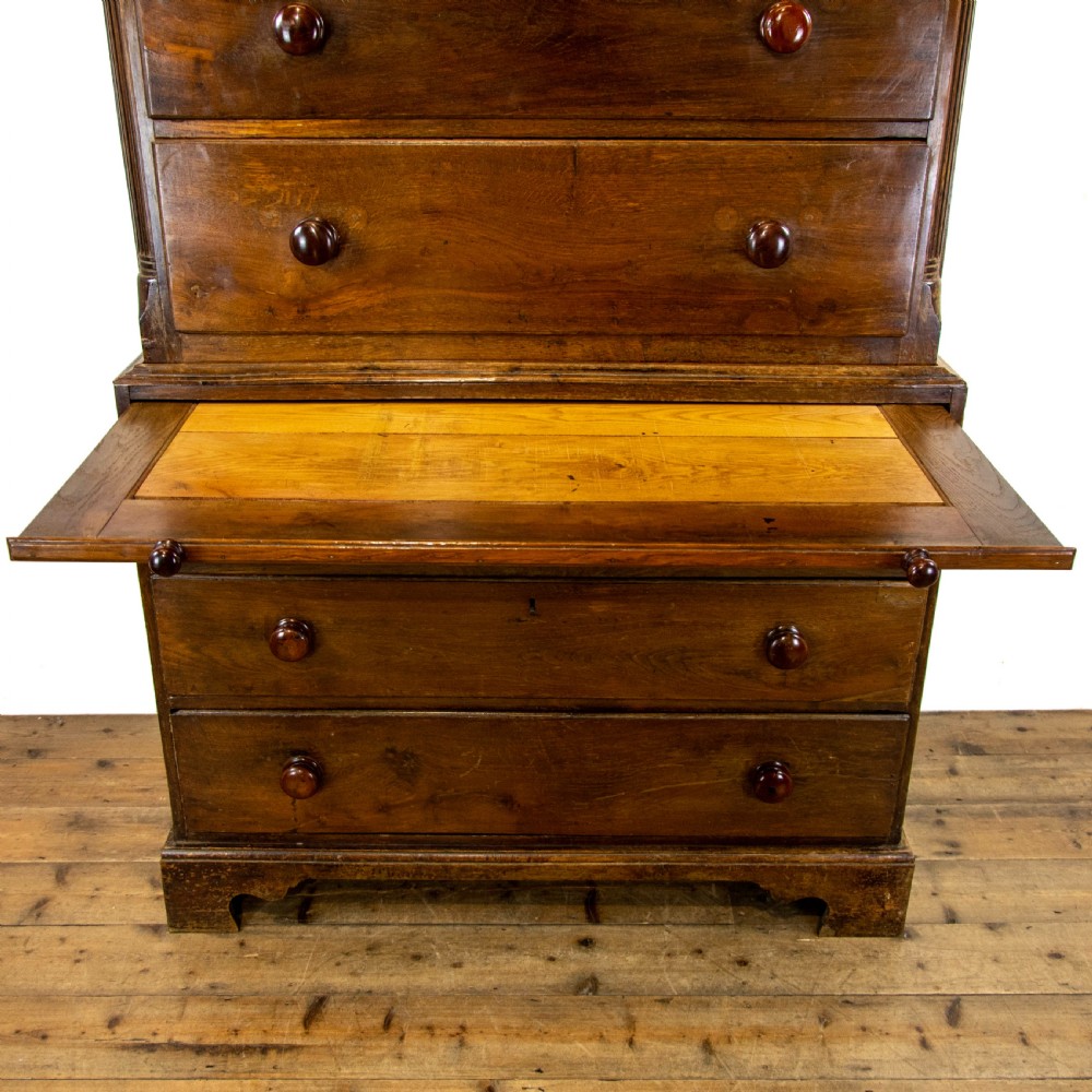 Antique Welsh Oak Chest on Chest View VIII