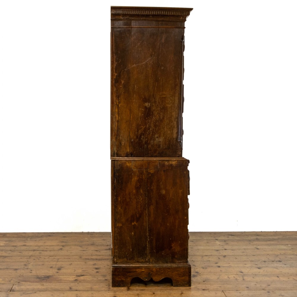 Antique Welsh Oak Chest on Chest View XII