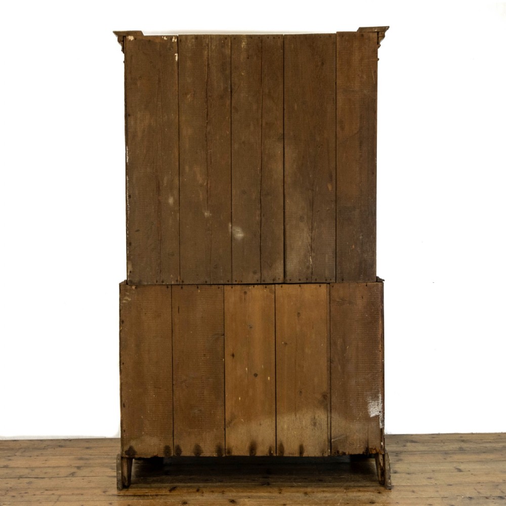 Antique Welsh Oak Chest on Chest View XV