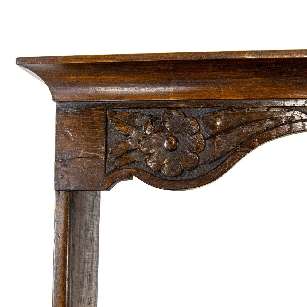 George III Carved Oak Pot Board Dresser View VI