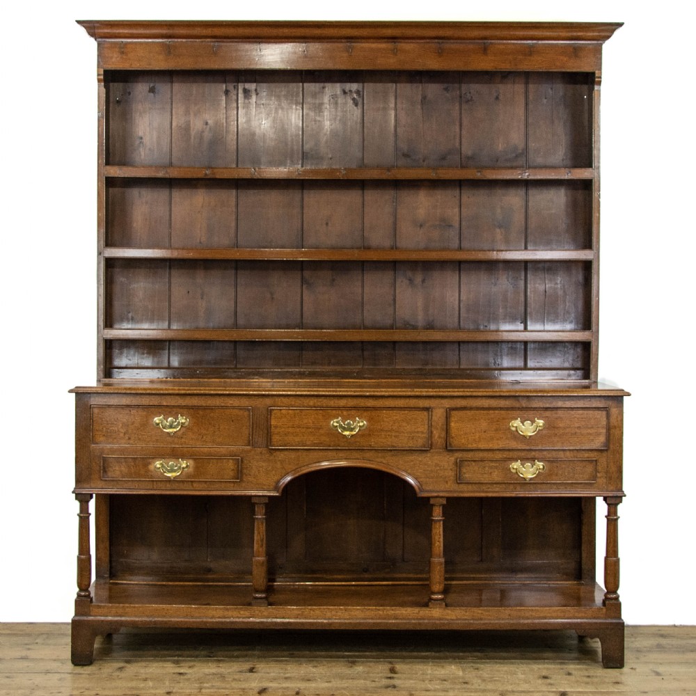 Georgian Antique Welsh Oak Dresser View III