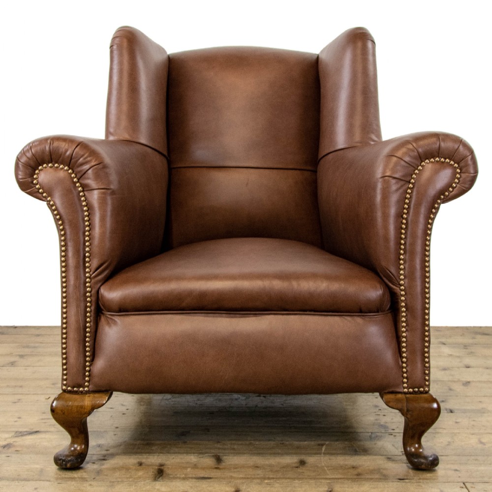 Antique Upholstered Armchair View II