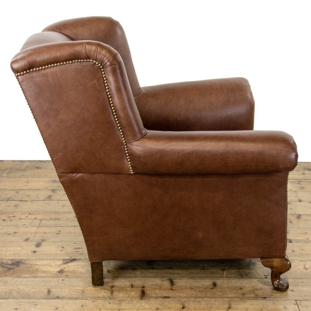 Antique Upholstered Armchair View VII