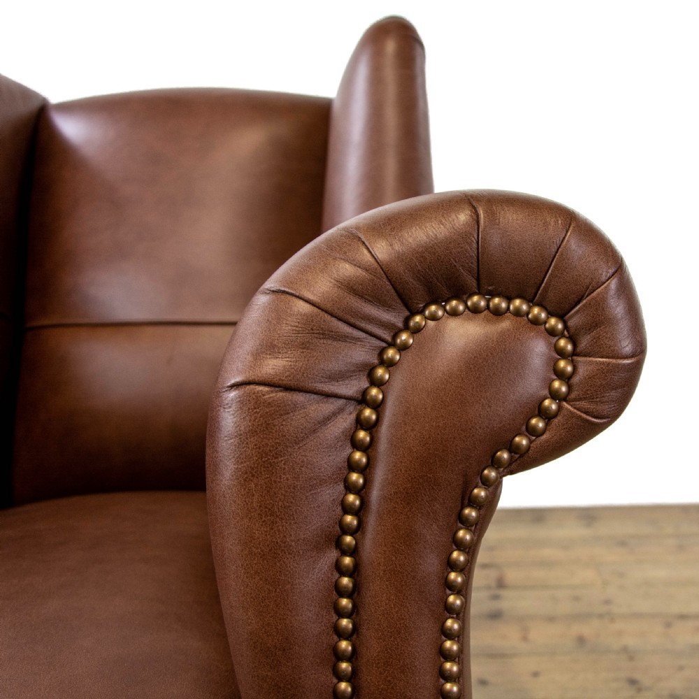 Antique Upholstered Armchair View X