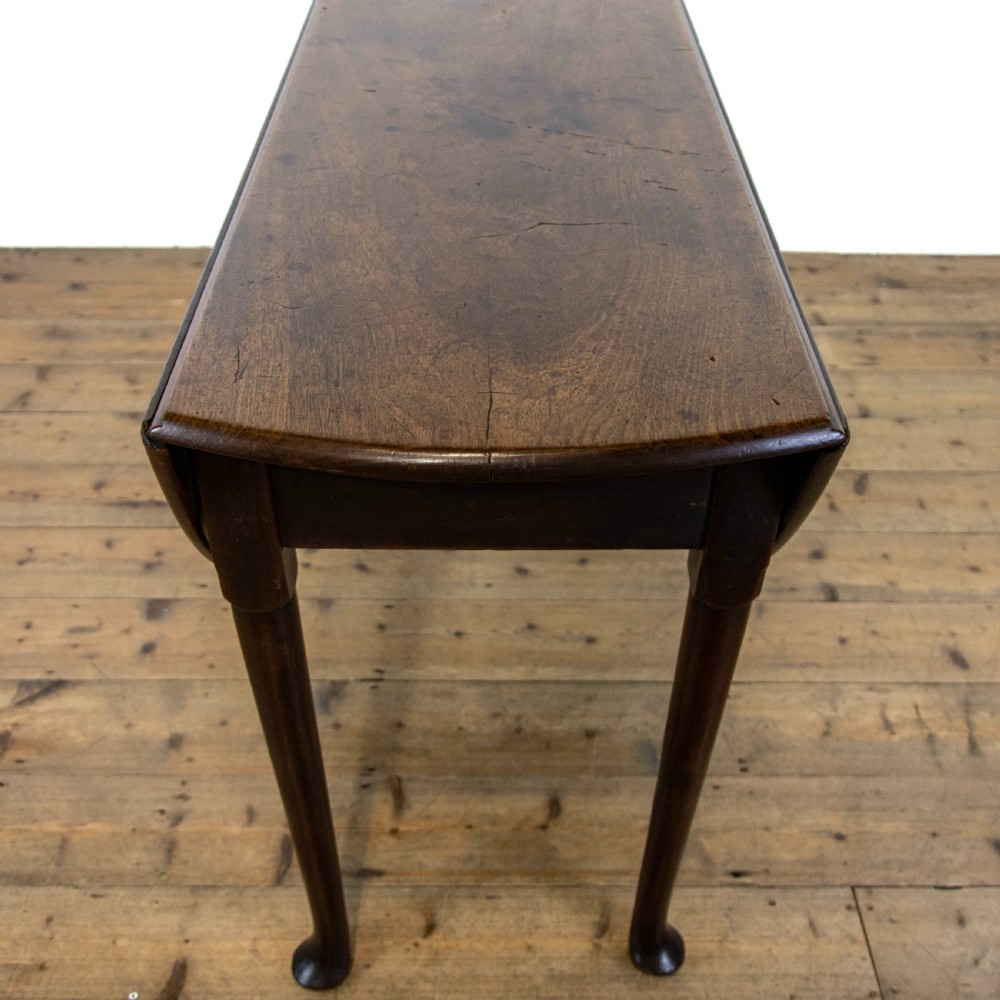 George II Antique Mahogany Drop Leaf Table View VII