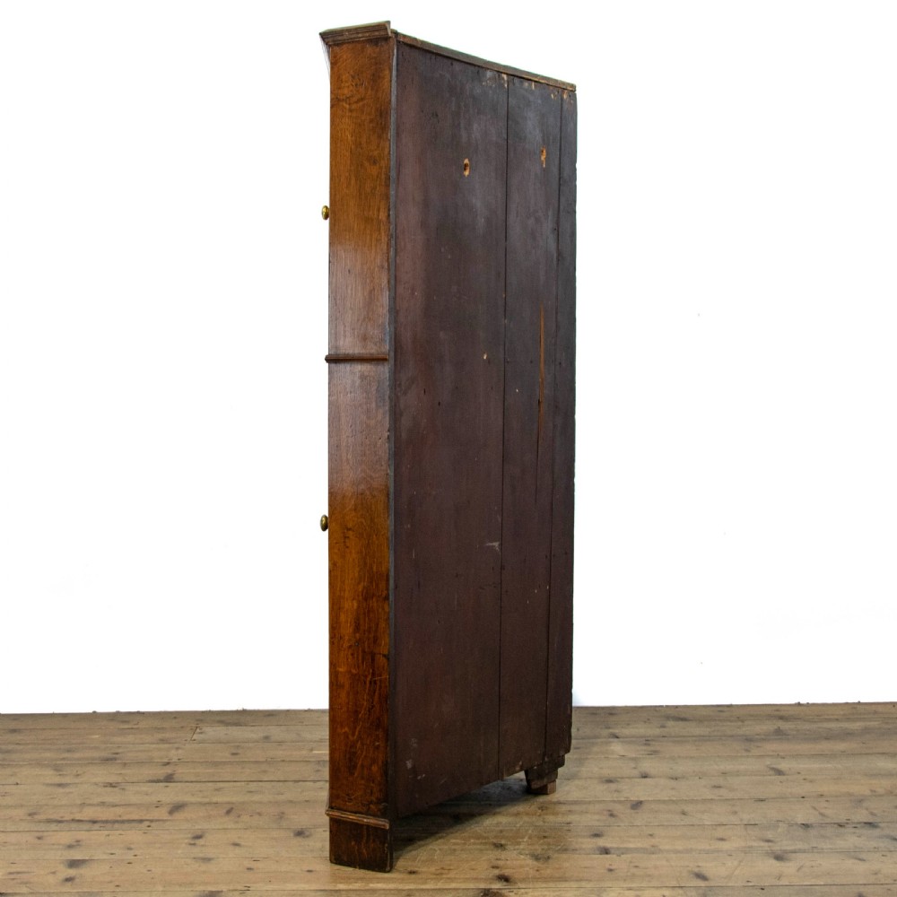 Antique Oak Corner Cupboard  View X