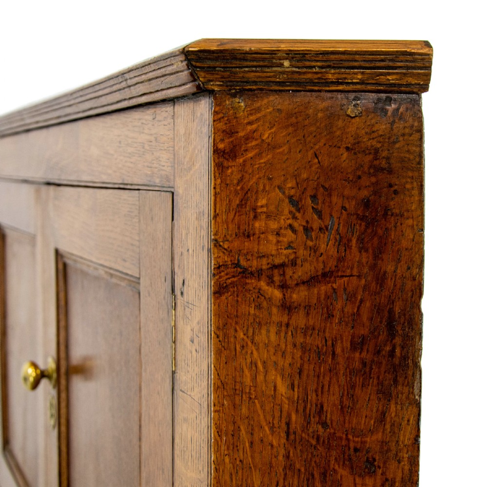 Antique Oak Corner Cupboard  View XI