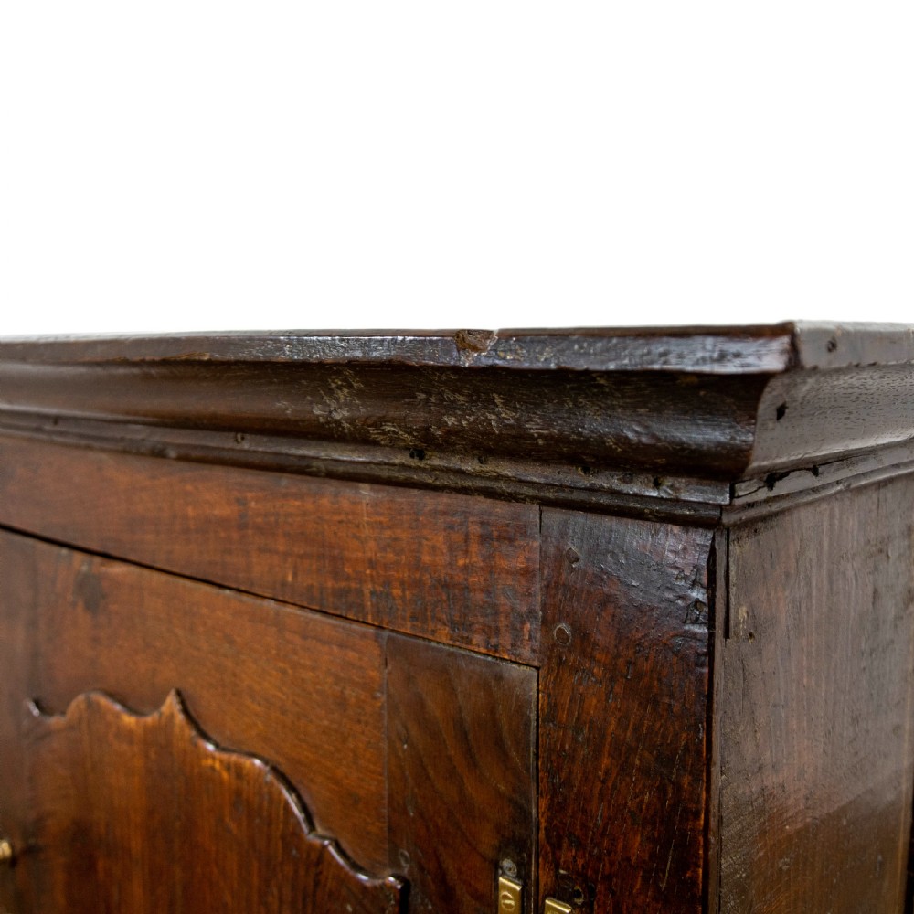 Antique Georgian Oak Spice Cupboard View X