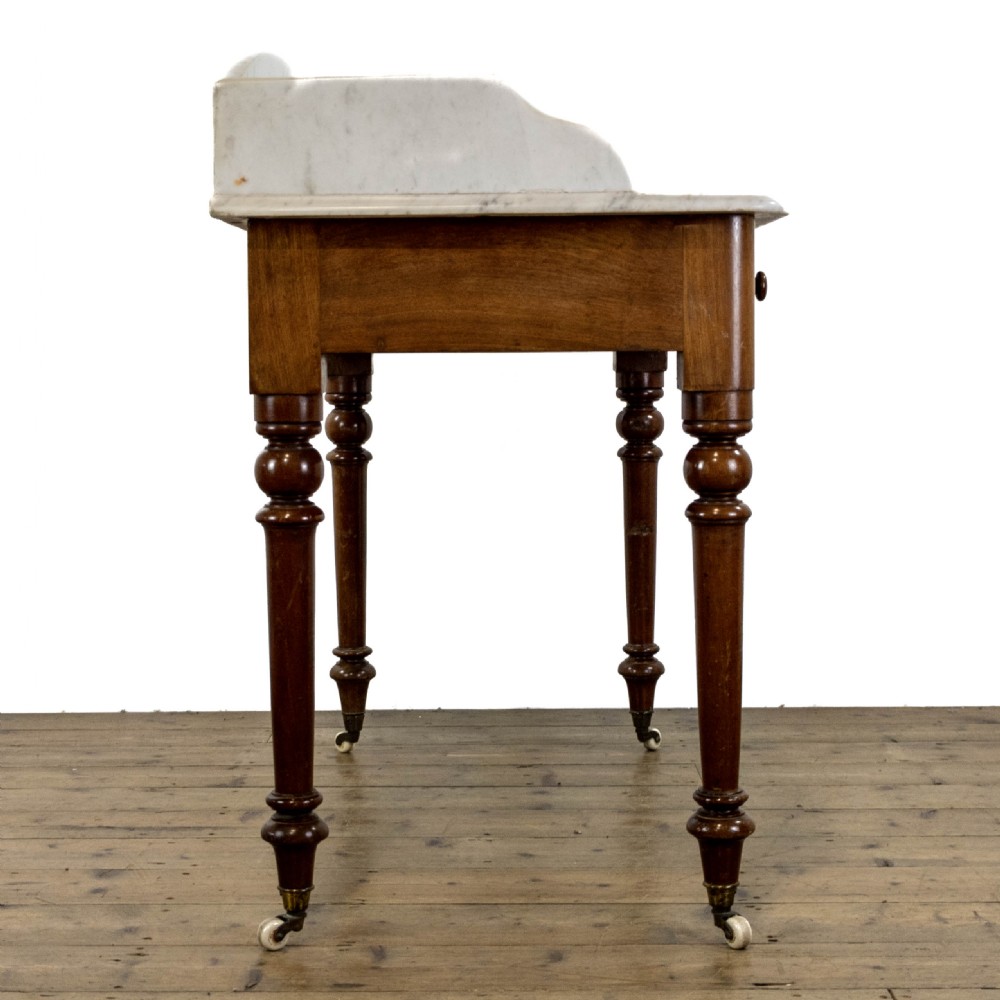 Victorian Mahogany Washstand with Marble Top View V