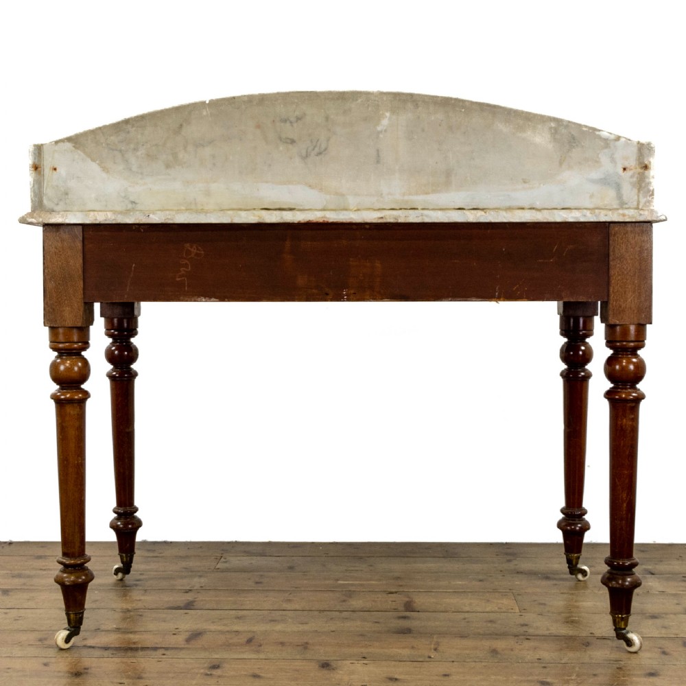 Victorian Mahogany Washstand with Marble Top View VIII