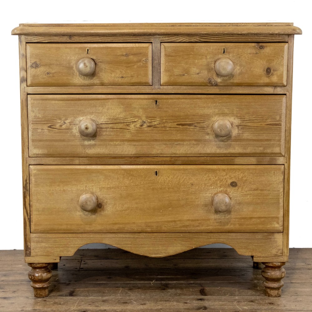 Antique Pine Chest of Drawers View II
