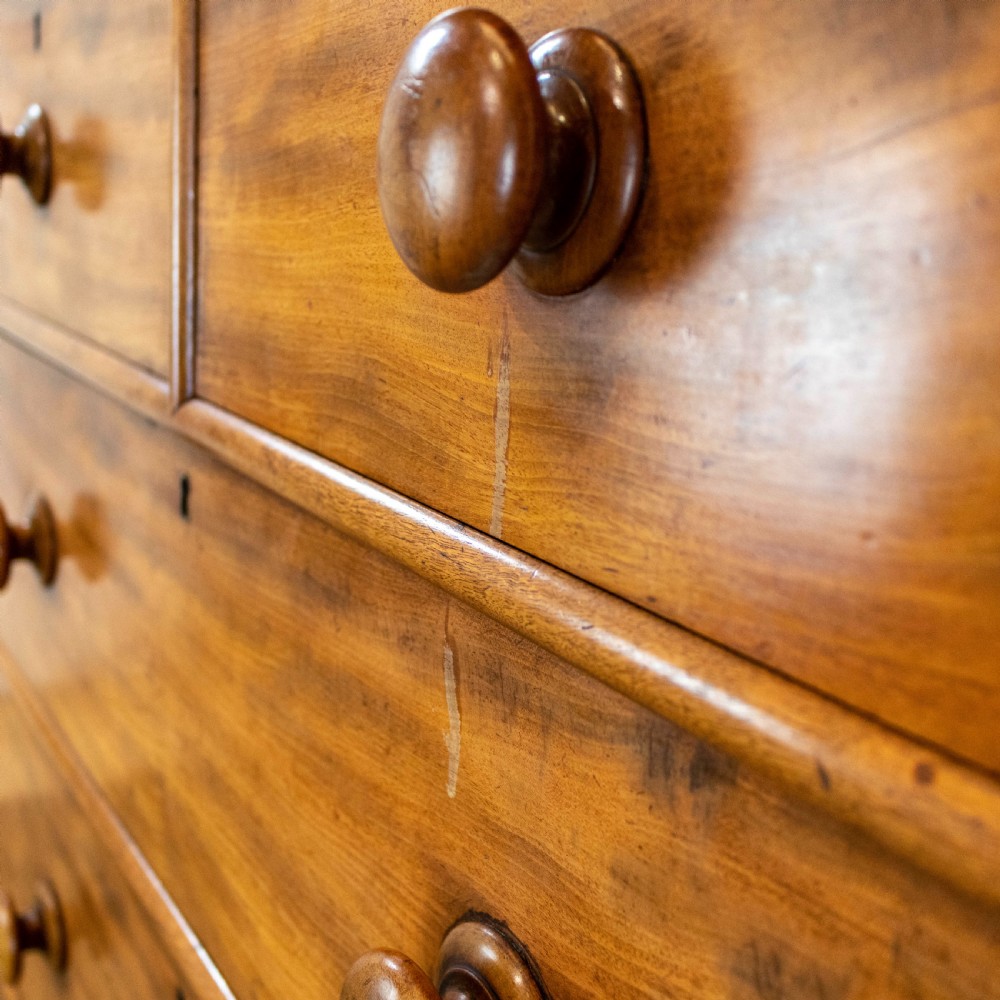 Antique Mahogany Chest of Drawers View IX