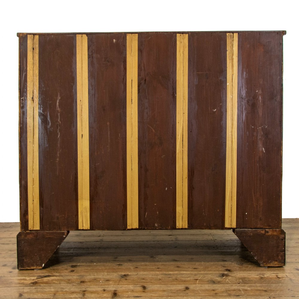Antique Inlaid Mahogany Secretaire Chest  View X